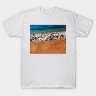 rushing blue waves T-Shirt